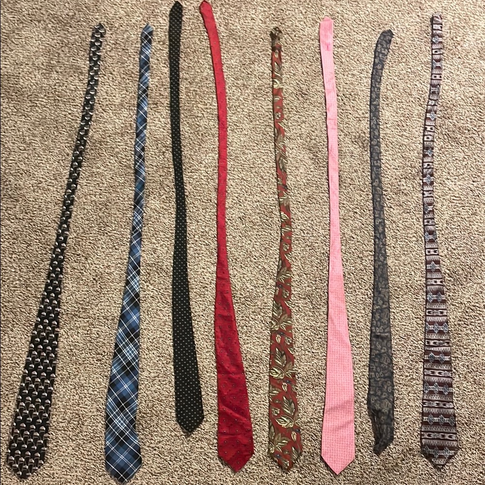 Elegant Men's Tie Collection - Assorted Colors